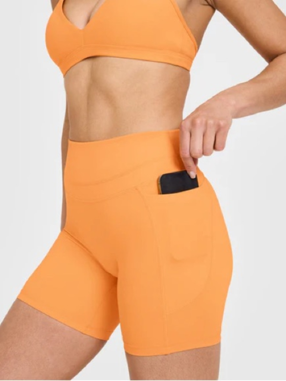 ONER ACTIVE UNIFIEDMOVE™ HIGH WAISTED POCKET SHORTS 6" - Small